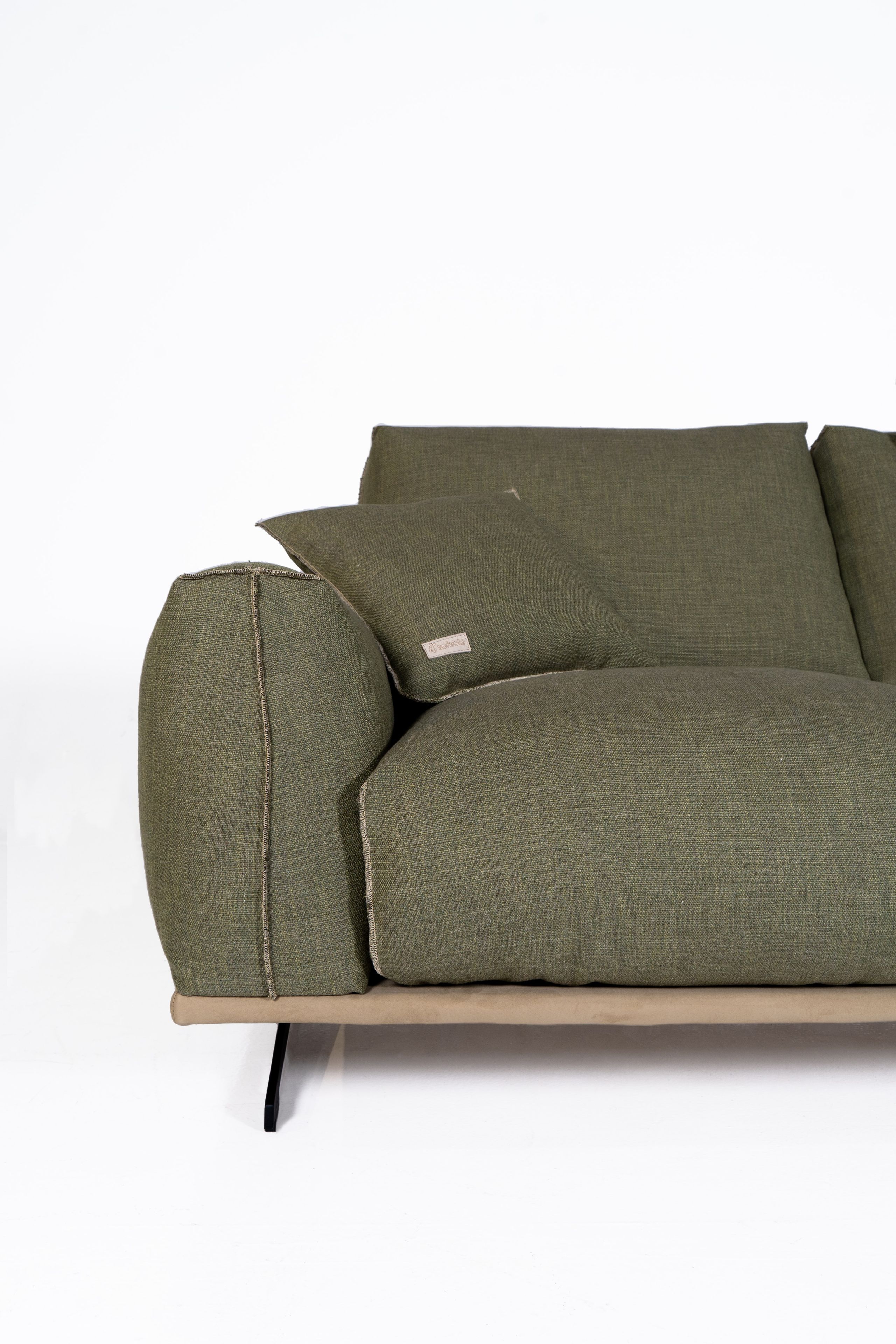 Диван из хлопка и льна Mantellassi 1926 BOBOLI ARCH-00048692 - Вид №12