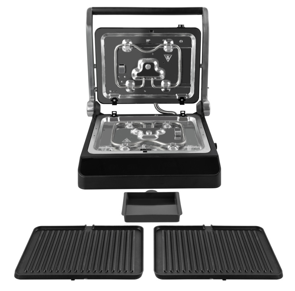 9090063 Гриль Endever Grillmaster-245 серебристый STDN-0041206 - Вид №2