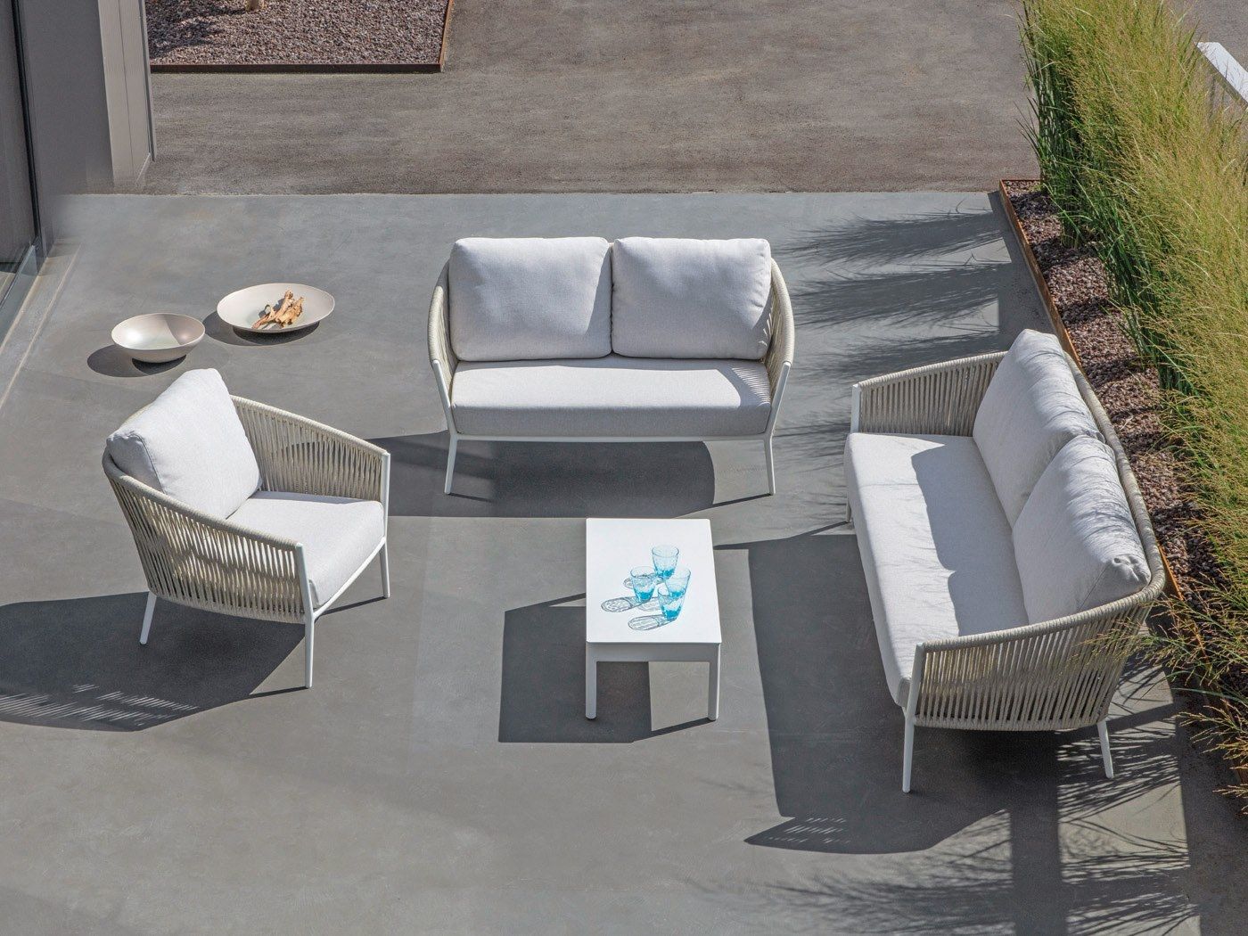 3-местный садовый диван FISCHER MÖBEL Cosmo ARCH-00140503 - Вид №3