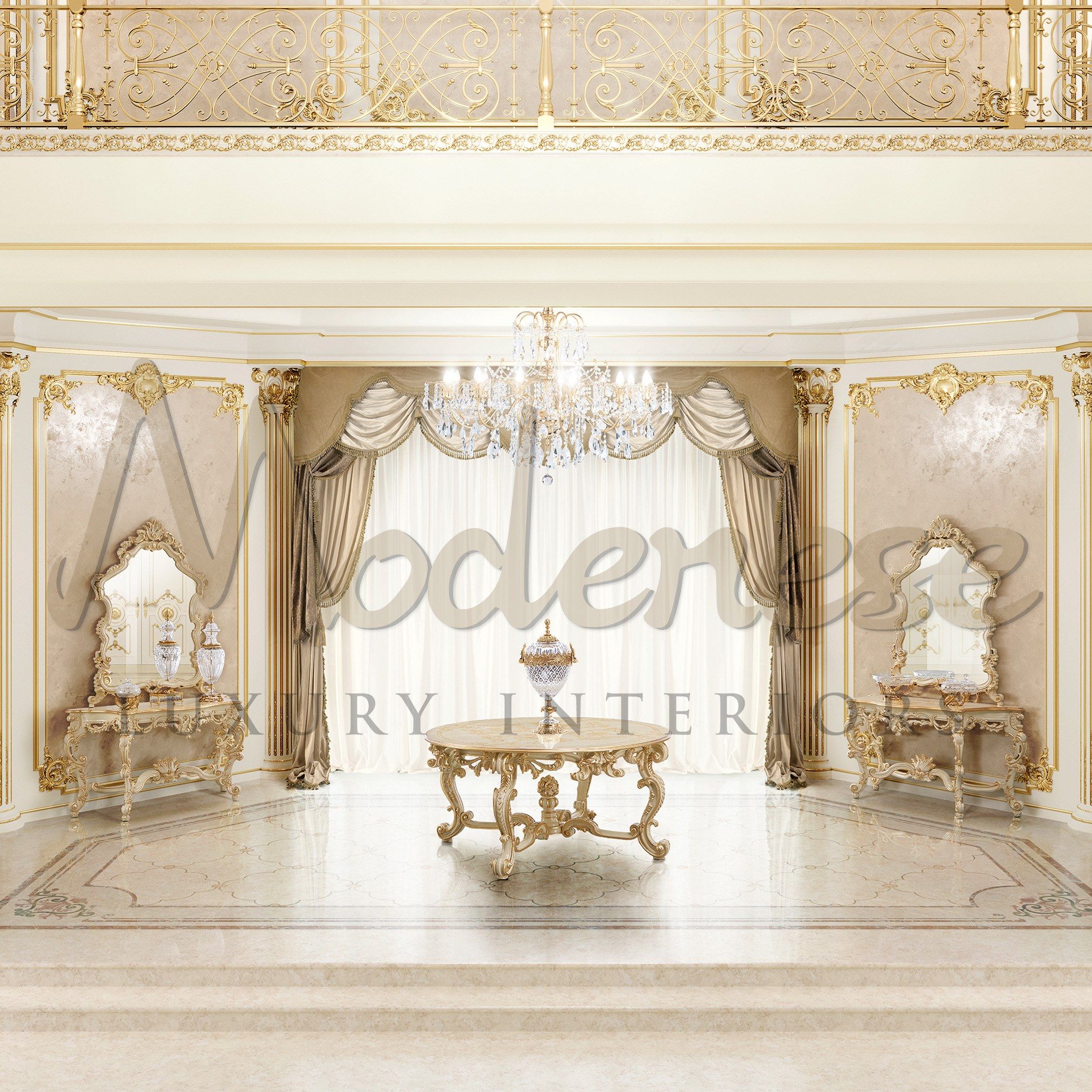 Люстра с кристаллами Modenese Luxury Interiors Chandeliers &amp ARCH-00098955 - Вид №2