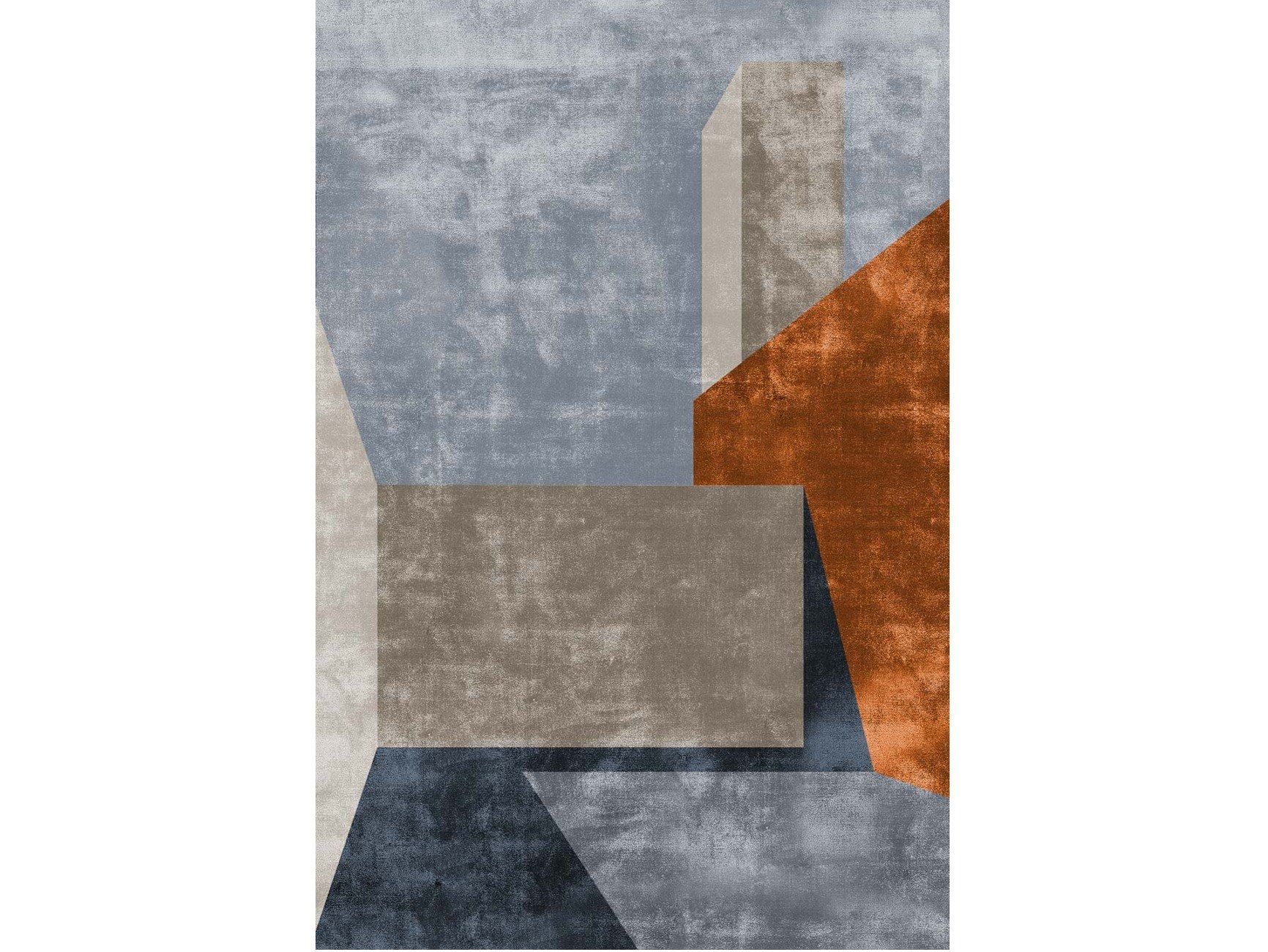 Ковер ручной работы из бамбукового волокна Sirecom Tappeti перспективы ARCH-00038346 - Вид №1