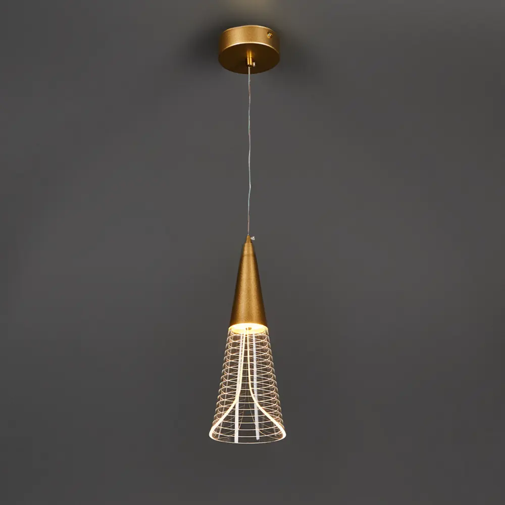 Светодиодный подвес Natali Kovaltseva Triangle 7 Вт регулируемый белый свет STLM-2105060 - Вид №1