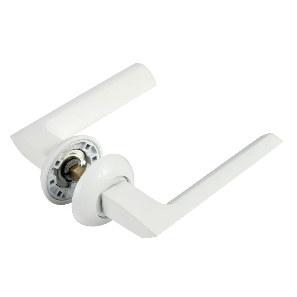 Дверные ручки EDSON EDS-69H-R1 в элегантном белом исполнении 85170505 STLM-0059402