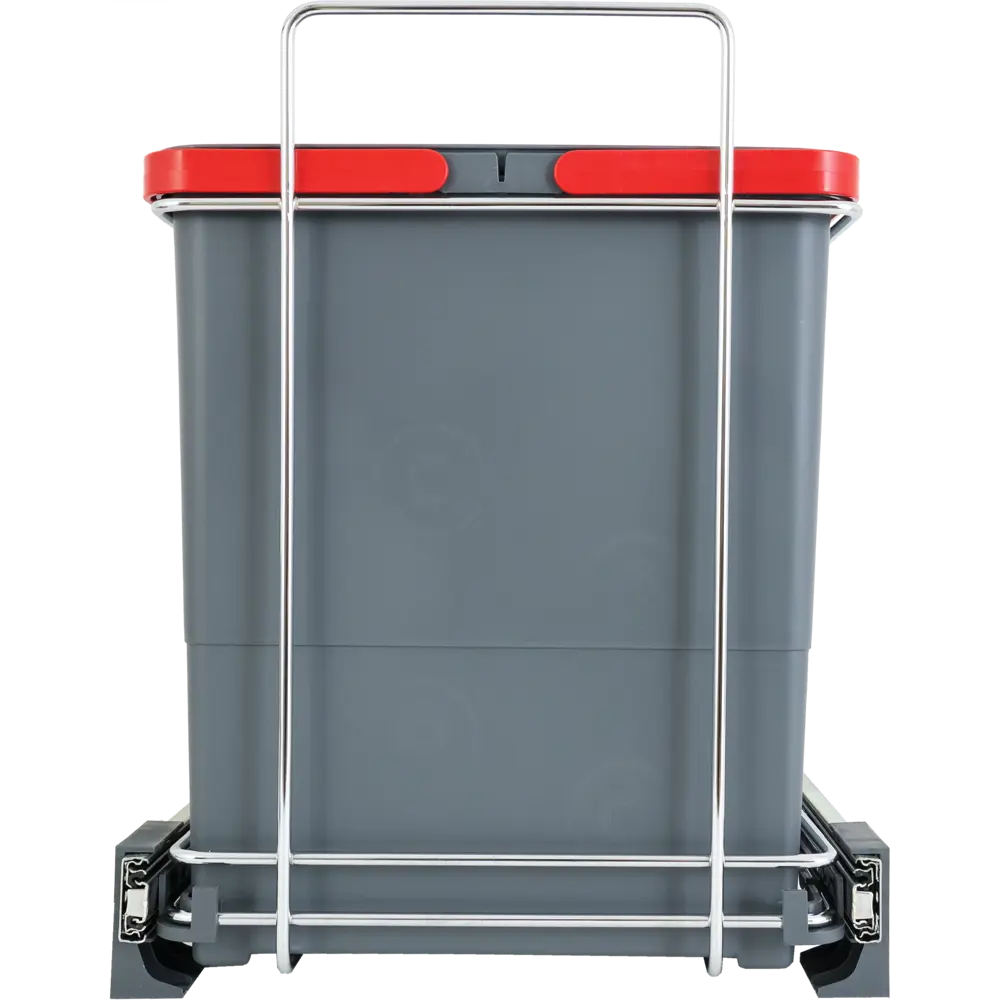 Santreyd Aff - Двухсекционный выдвижной контейнер для раздельного сбора мусора 2×18 л 83869498 STLM-0045340 - Вид №2