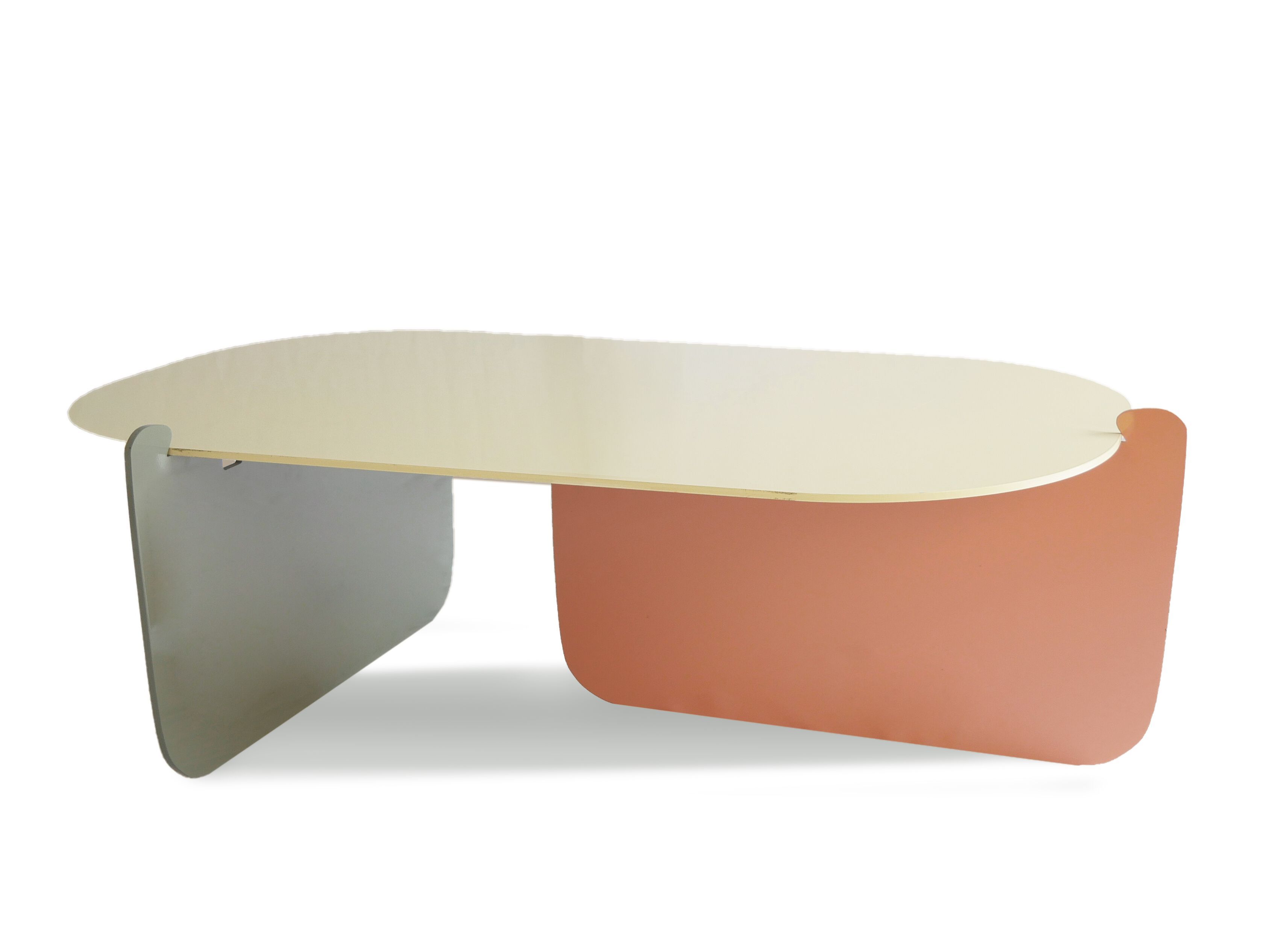 Прямоугольный металлический журнальный столик DOVAIN STUDIO BALEEN ARCH-00117389 - Вид №1