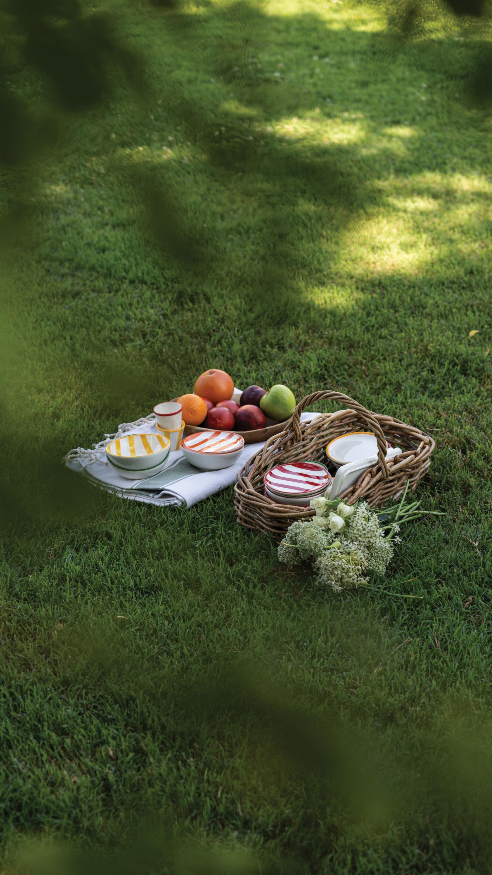 Керамическая круглая тарелка Zafferano Lido ARCH-00035150 - Вид №2