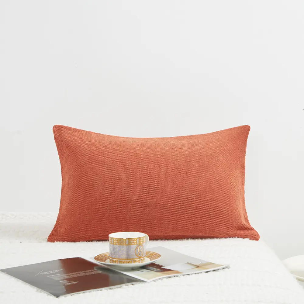 Декоративная подушка Сиена 30x50 см цвет терракот СТОЛИЦА ТЕКСТИЛЯ STLM-2204784 - Вид №4