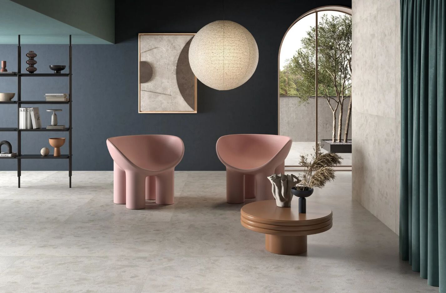 Напольная / напольная плитка из керамогранита с эффектом камня Leonardo ATTITUDE ARCH-00036493 - Вид №5