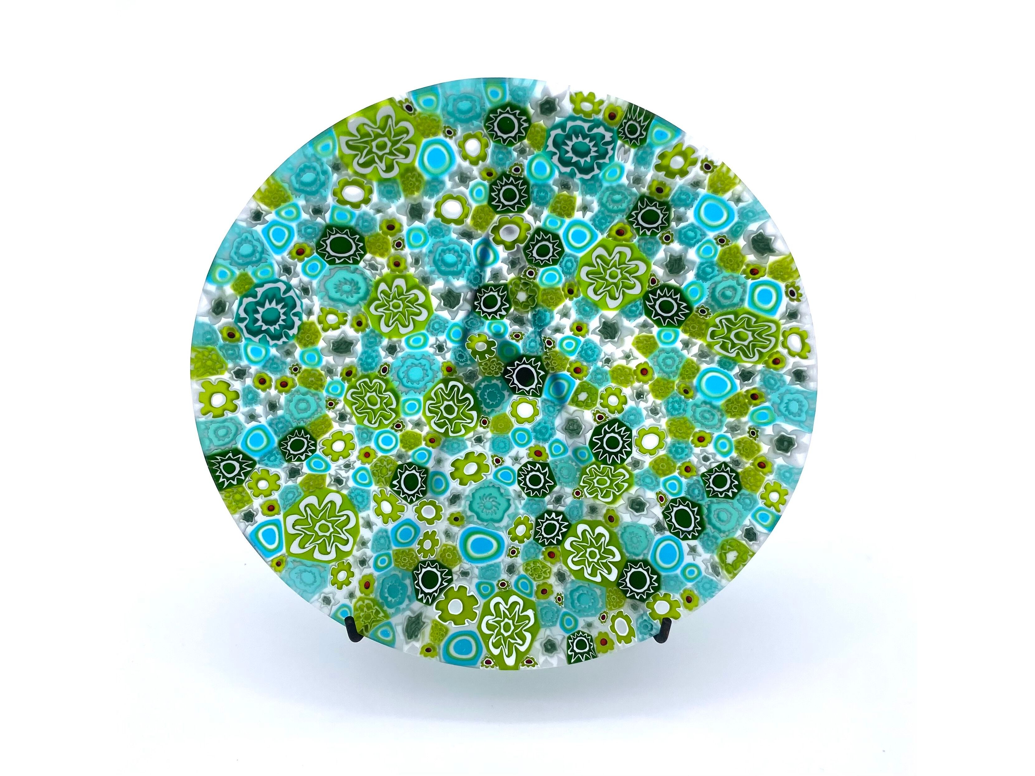 Декоративная тарелка из муранского стекла ручной работы YourMurano Display Plates ARCH-00027183