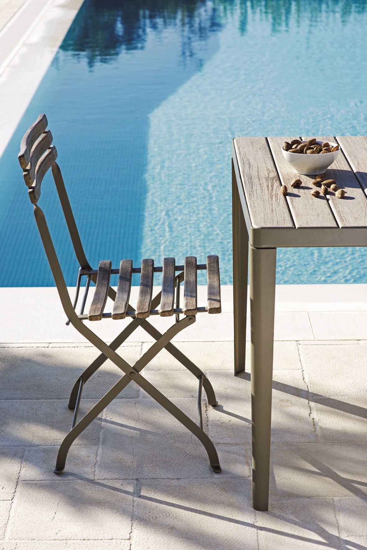 Прямоугольный садовый стол из тикового дерева Ethimo Laren ARCH-00129109 - Вид №2