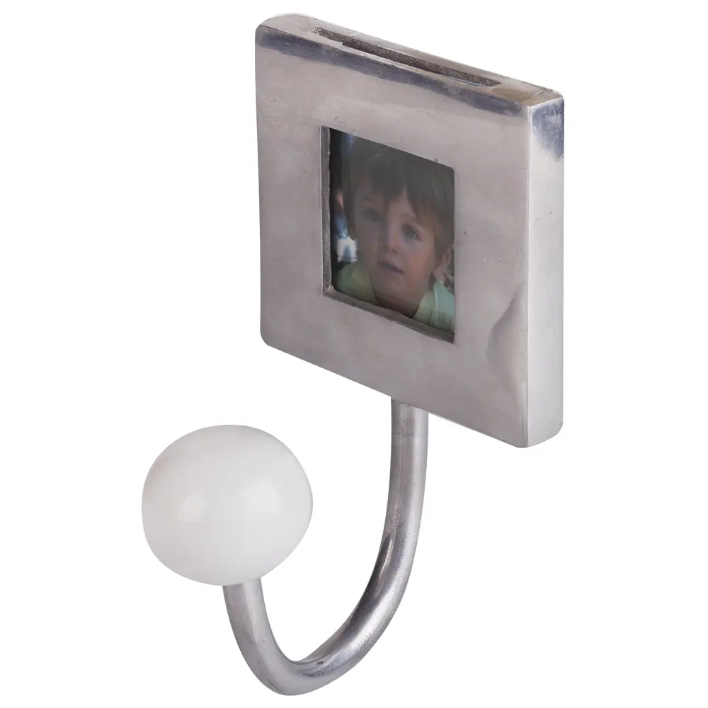 Крючок Rei Photo-Frame, 145x90x90 мм, ЦАМ, цвет хром 13622239 STLM-2092519 