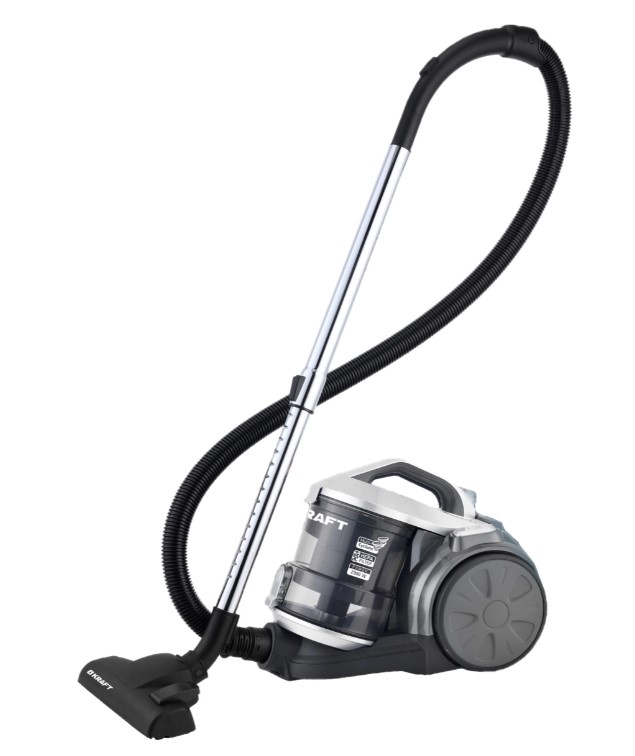9267021 Пылесос Kraft KF-KVC169 серебристый STDN-0122423