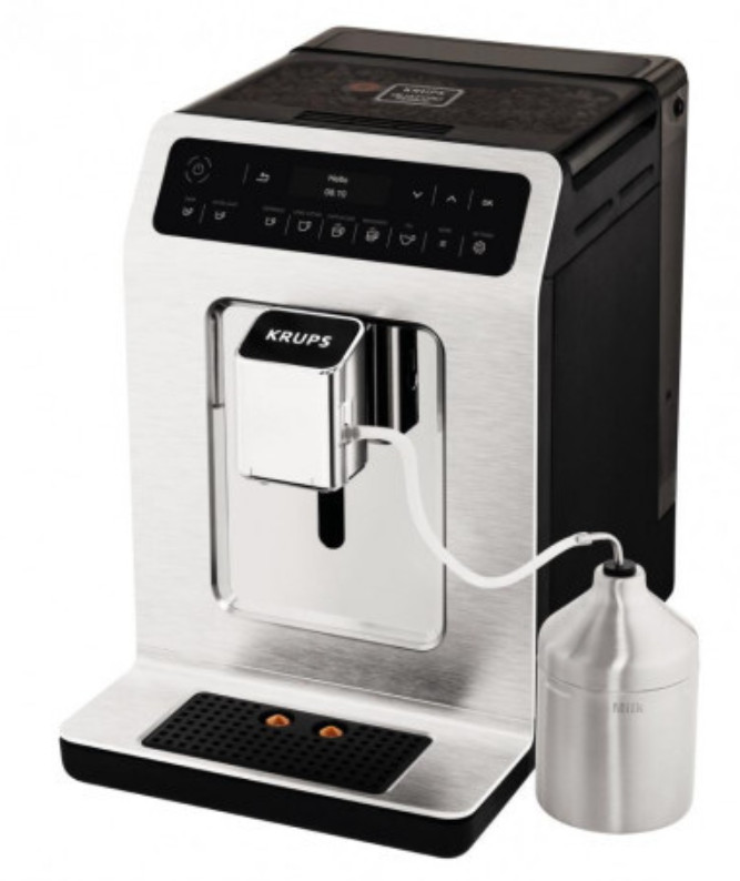 9171812 Кофемашина автоматическая Krups EA891C10 Evidence серебристый STDN-0008903 - Вид №3