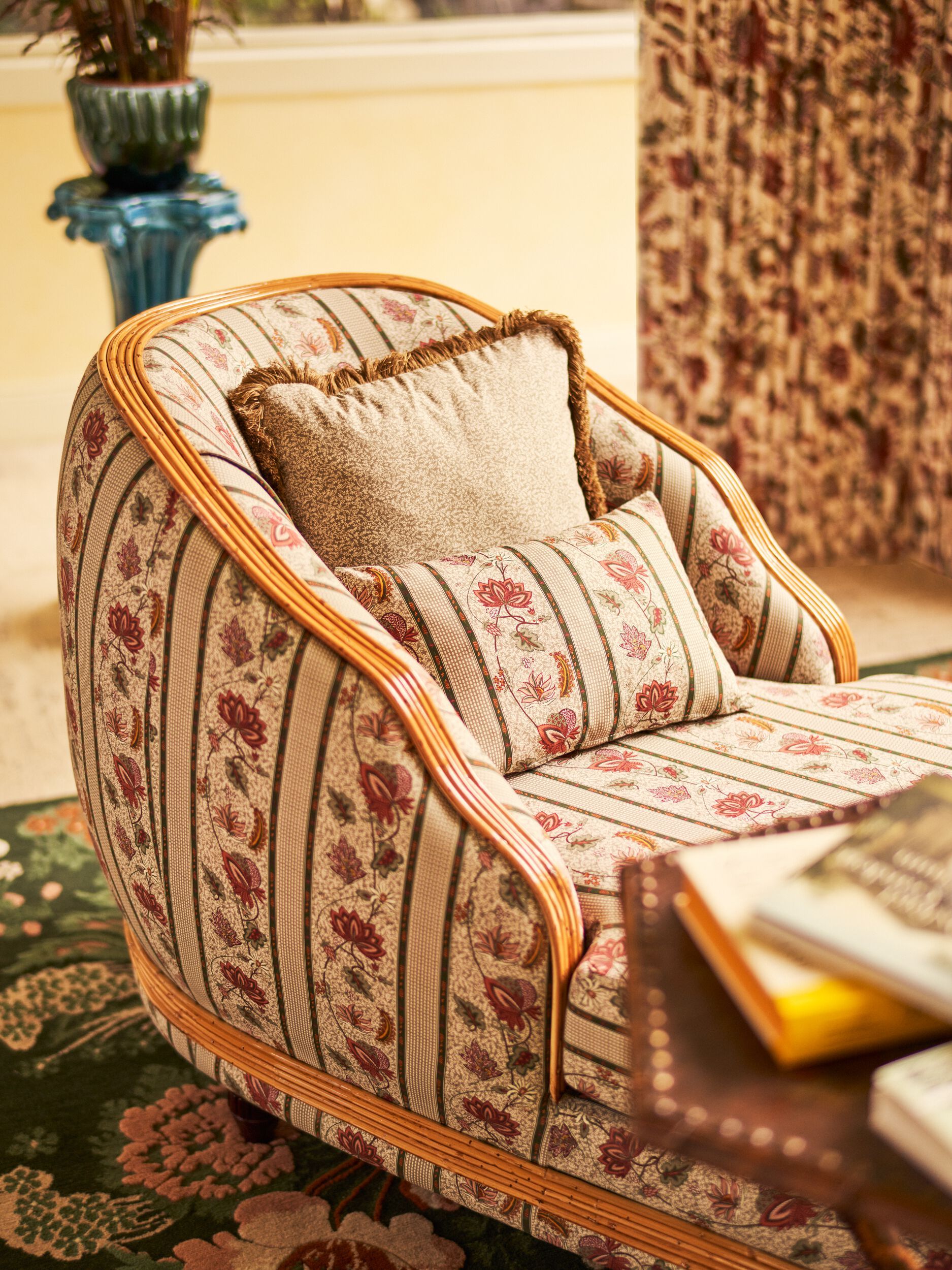 Хлопчатобумажная обивочная ткань LELIEVRE Quenin-Belle Époque ARCH-00093410 - Вид №8