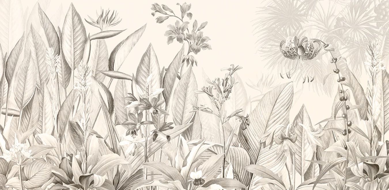 Тропические обои Creativespace Prêt-à-porter ARCH-00121869 - Вид №2