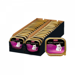 ПР0012953*32 Корм для котят Vom Feinsten Kitten с ягненком конс.100г (упаковка - 32 шт) Animonda