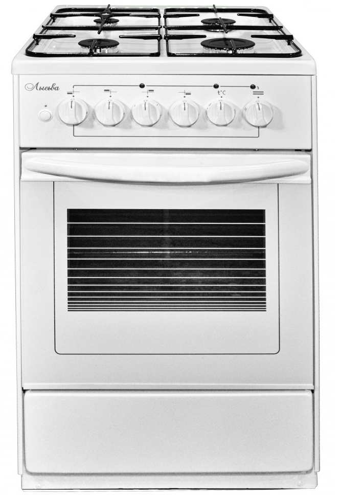 8141004 Комбинированная плита Лысьва ЭГ 401-2у белый STDN-0040134