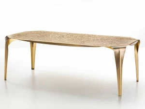 DE CASTELLI Прямоугольный металлический стол
