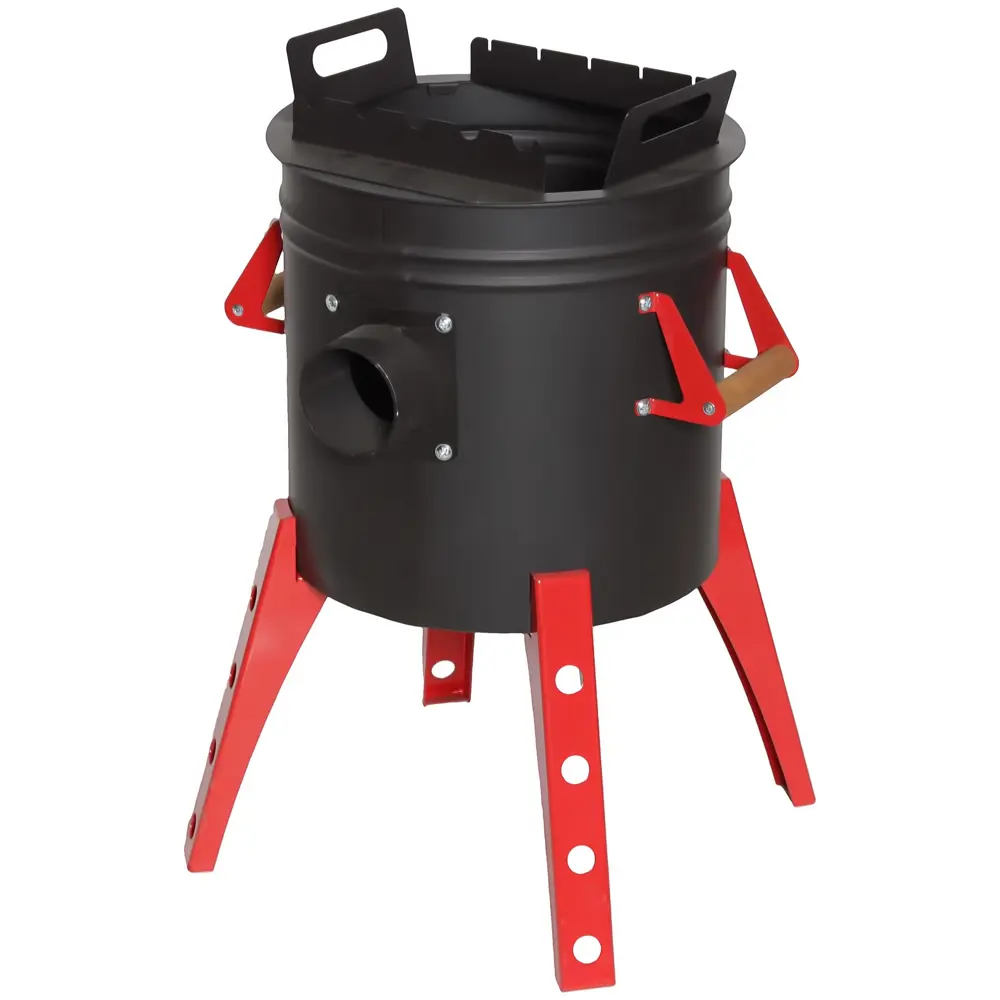 Печь-мангал для казана, толщина стали 2 мм, термокраска Santreyd STLM-2061725 - Вид №12