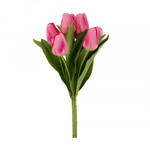 0132 Искусственное растение Букет тюльпанов 35 см ткань полиэстер KEP KEP
