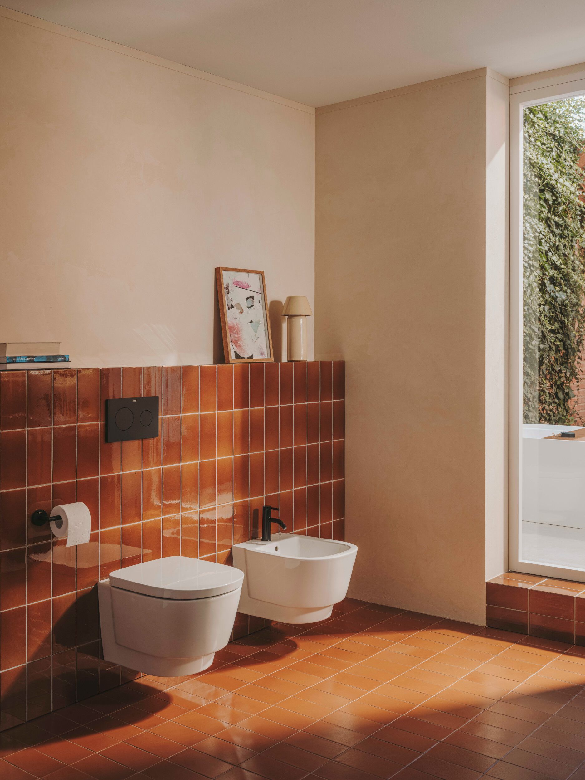 Фарфоровое подвесное биде с переливом Roca тур ARCH-00147057 - Вид №12