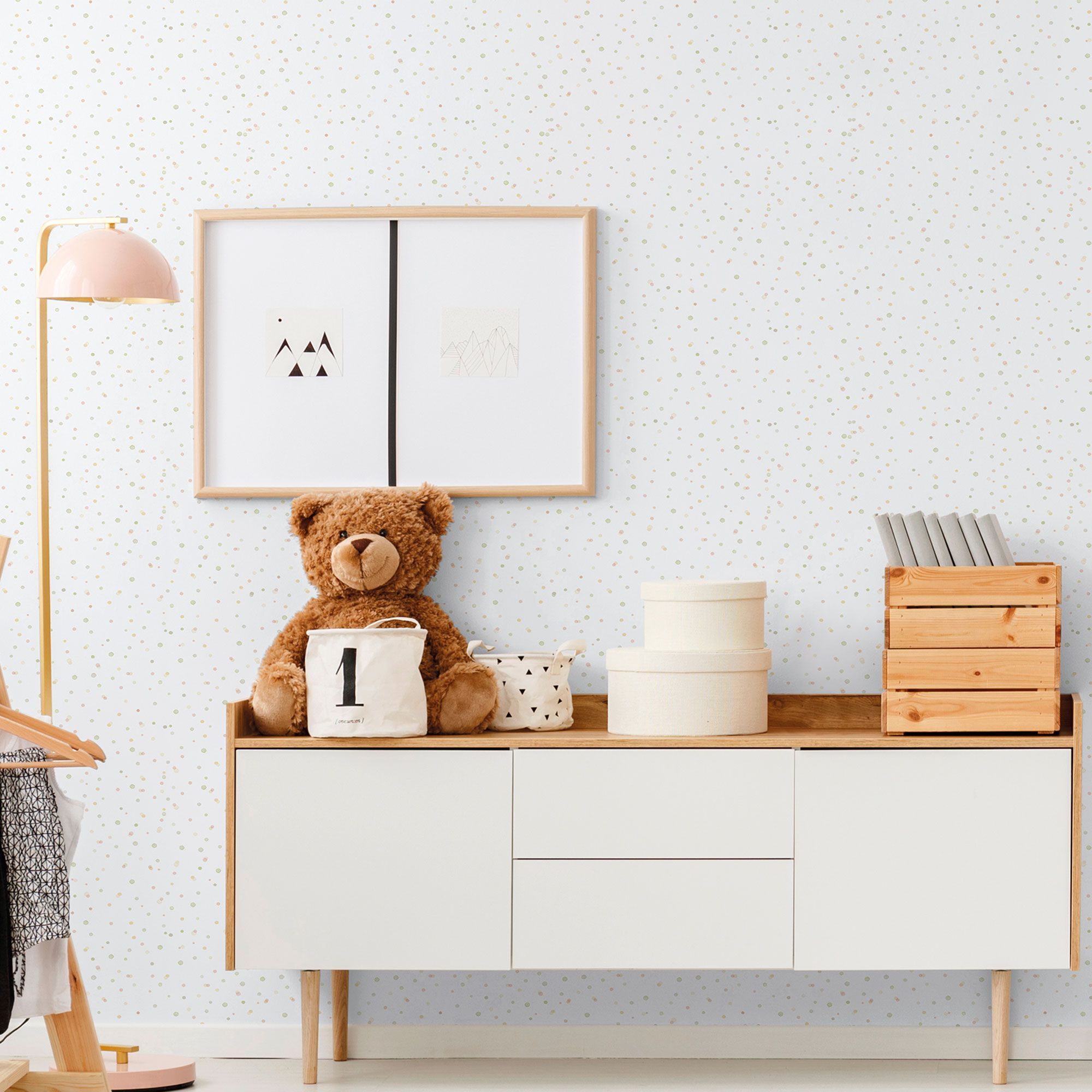 Обои в горошек для детей ICH Enzo ARCH-00080303 - Вид №4