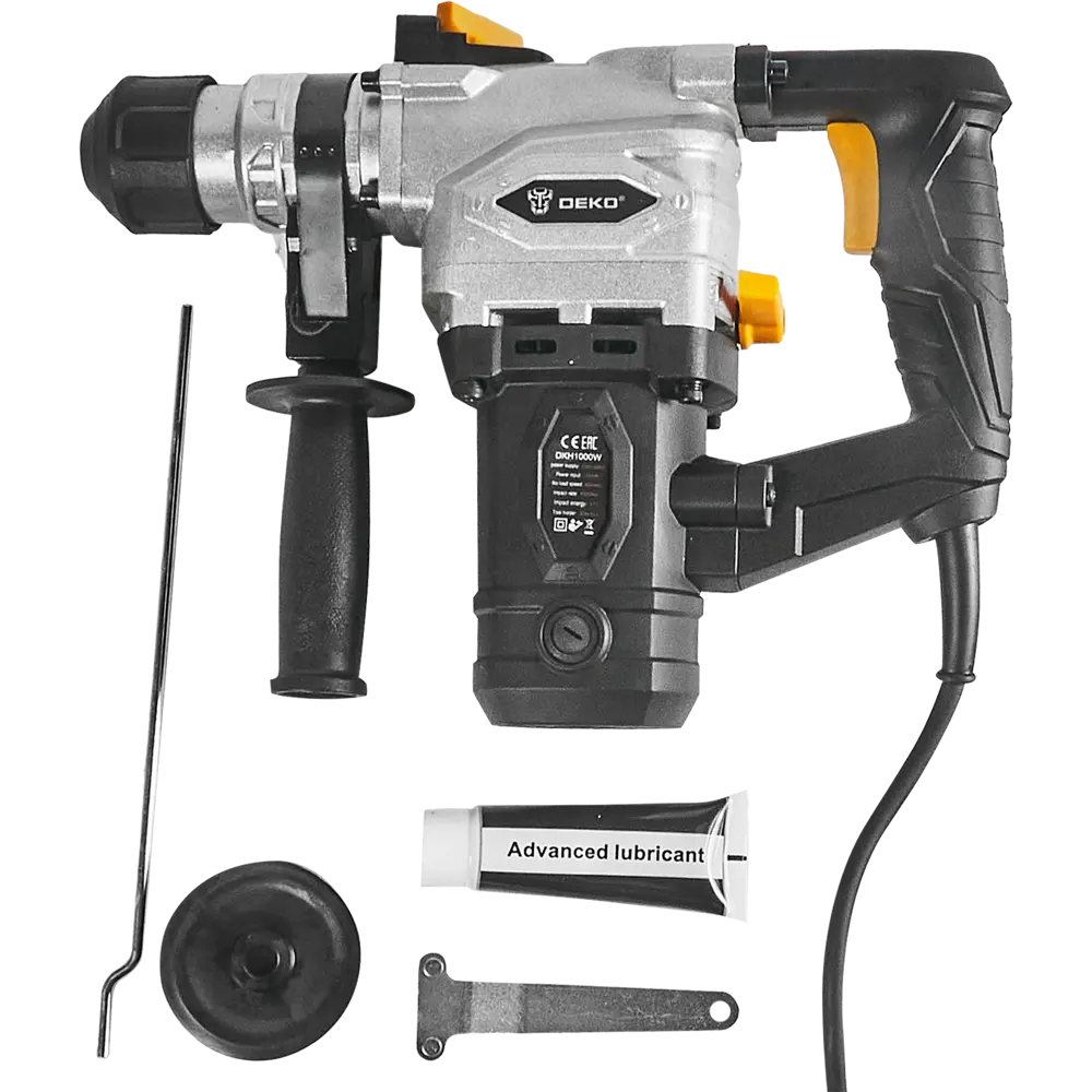 Перфоратор сетевой SDS-plus Deko DKH1000W, 1000 Вт, 4.1 Дж STLM-2123953 - Вид №6