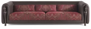 ETRO Home Interiors 3-х местный диван из кожи и ткани Corinto