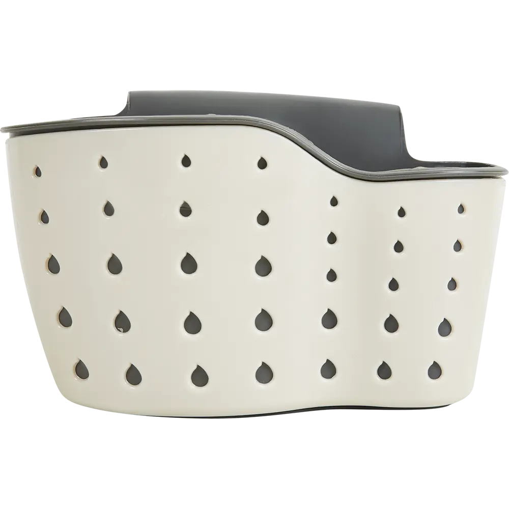 Держатель для щетки и губки 21x15x5 см ПВХ серый Santreyd STLM-2018344 - Вид №1