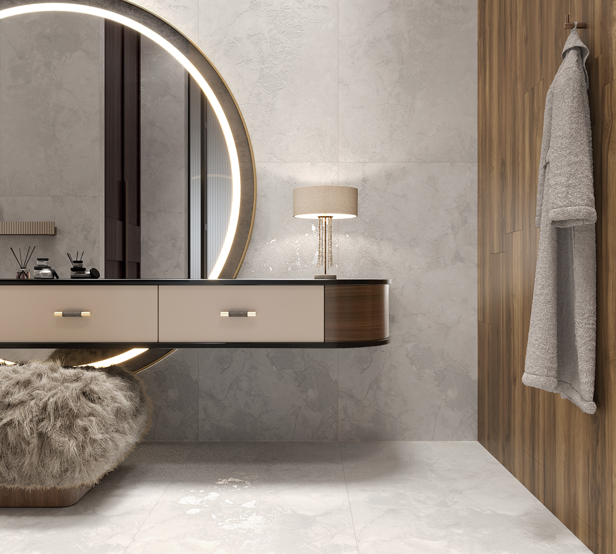 Керамогранит MICADO WHITE 60х120 Arcadia Ceramica CR4024-A 
