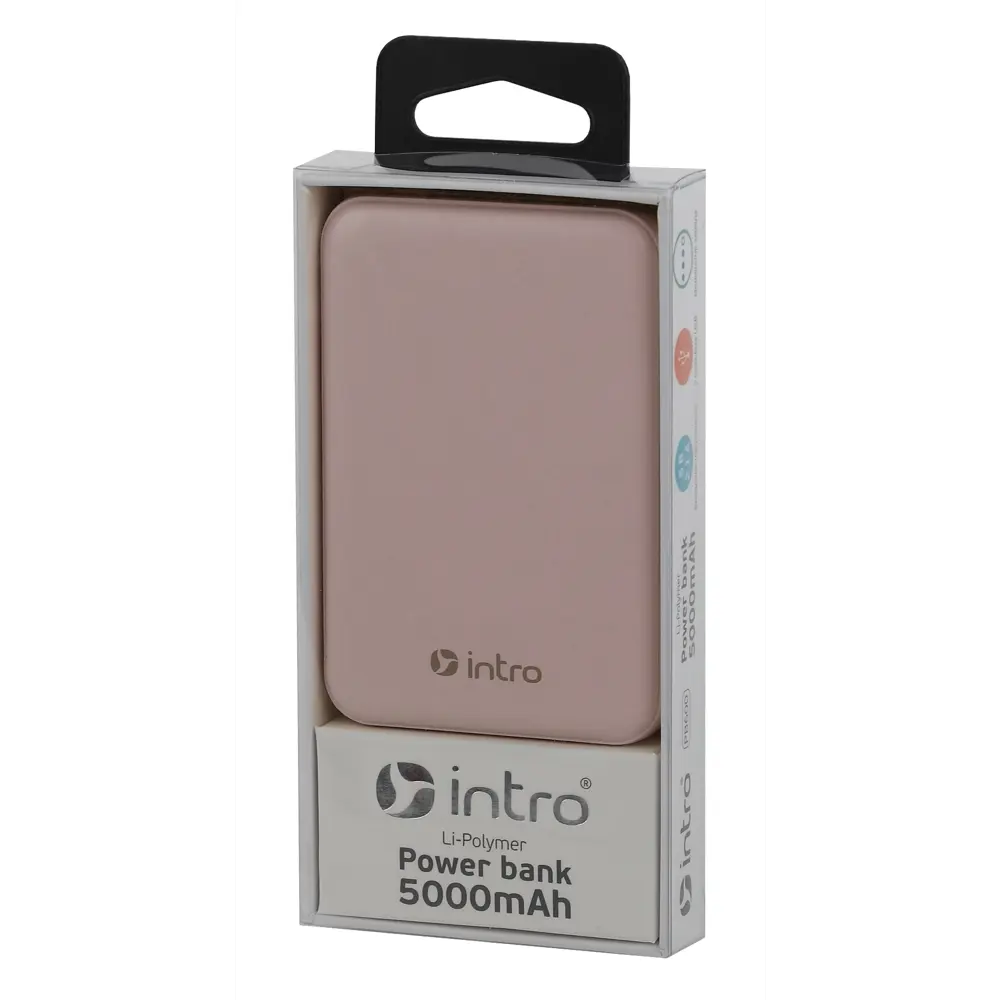 Внешний аккумулятор 5 Ач цвет розовый Santreyd STLM-2044733 - Вид №1