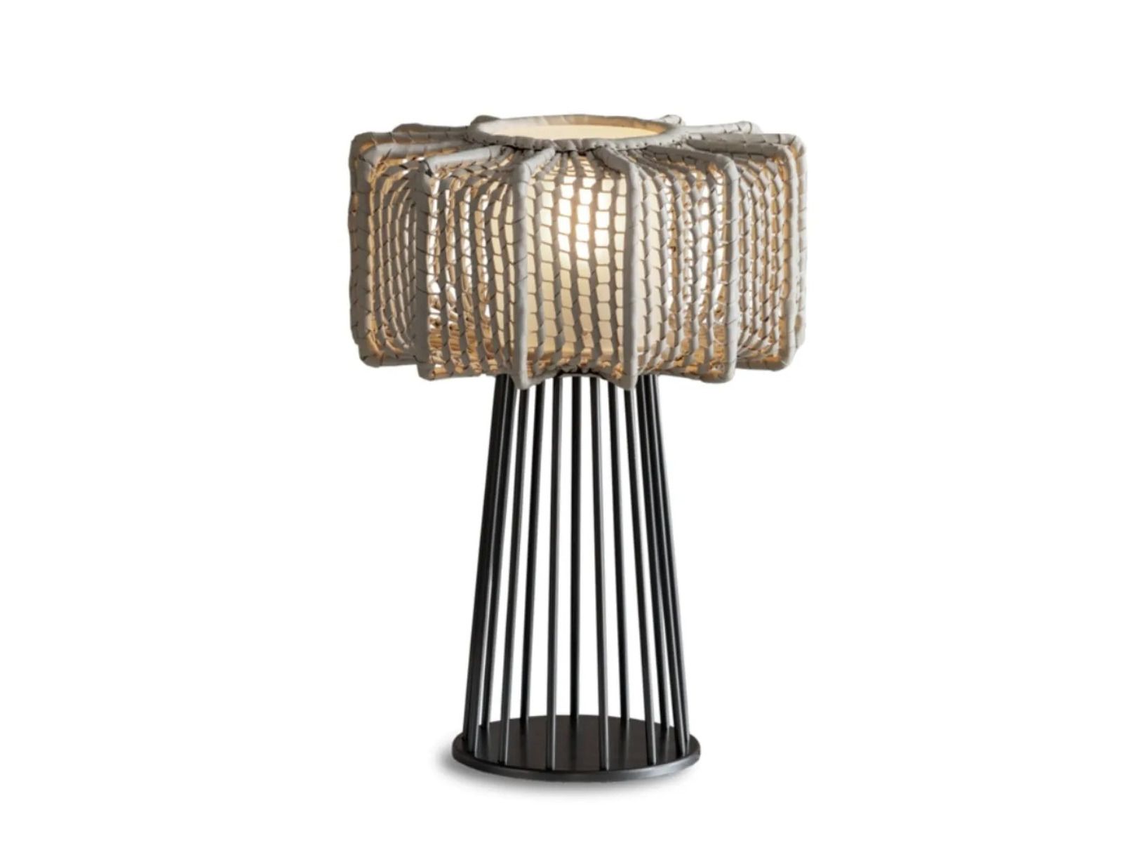 Кожаная настольная лампа Natevo Arno ARCH-00110943