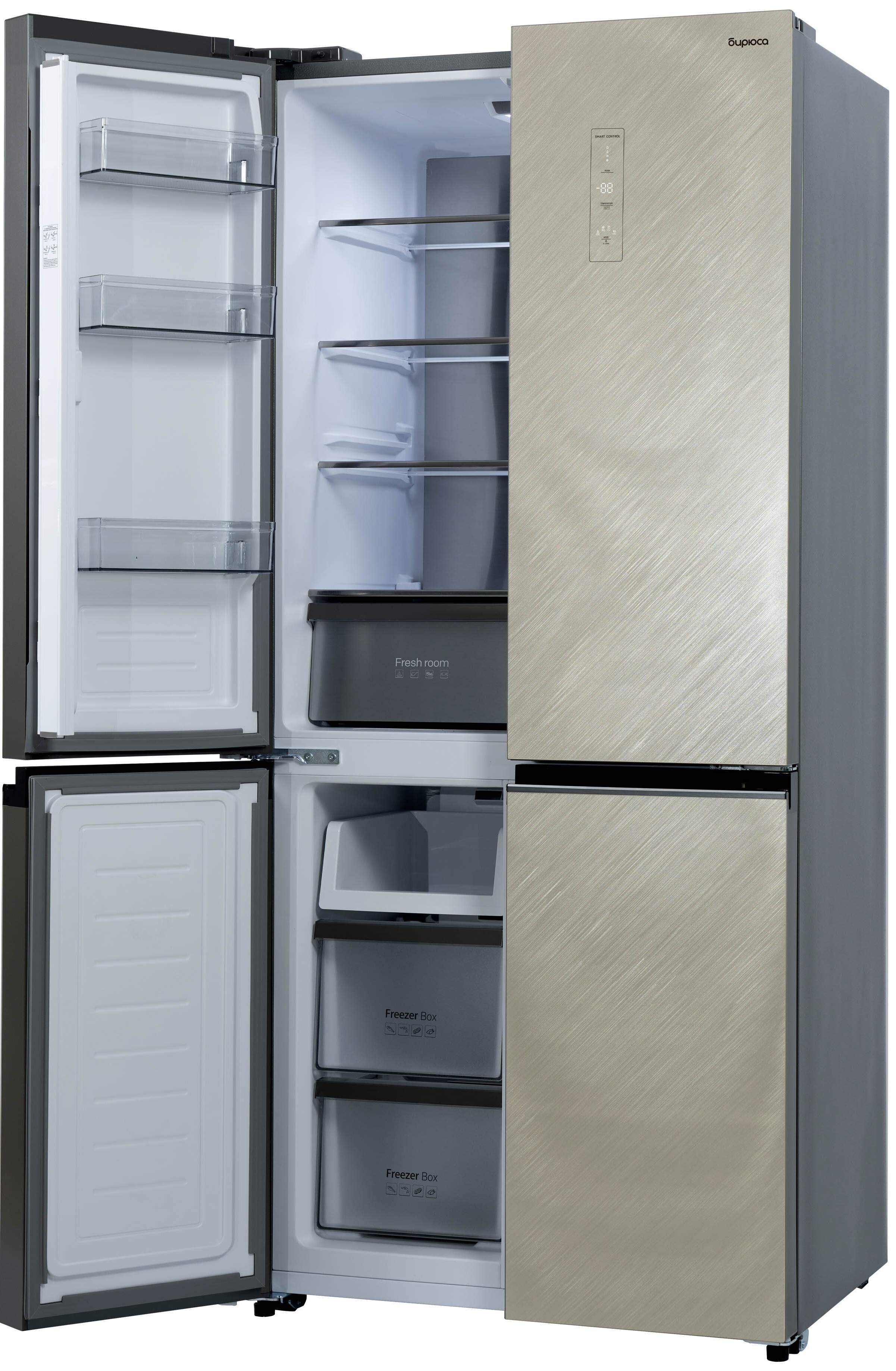 9174203 Холодильник многодверный   Бирюса CD 496 TGG бежевый STDN-0094664 - Вид №4