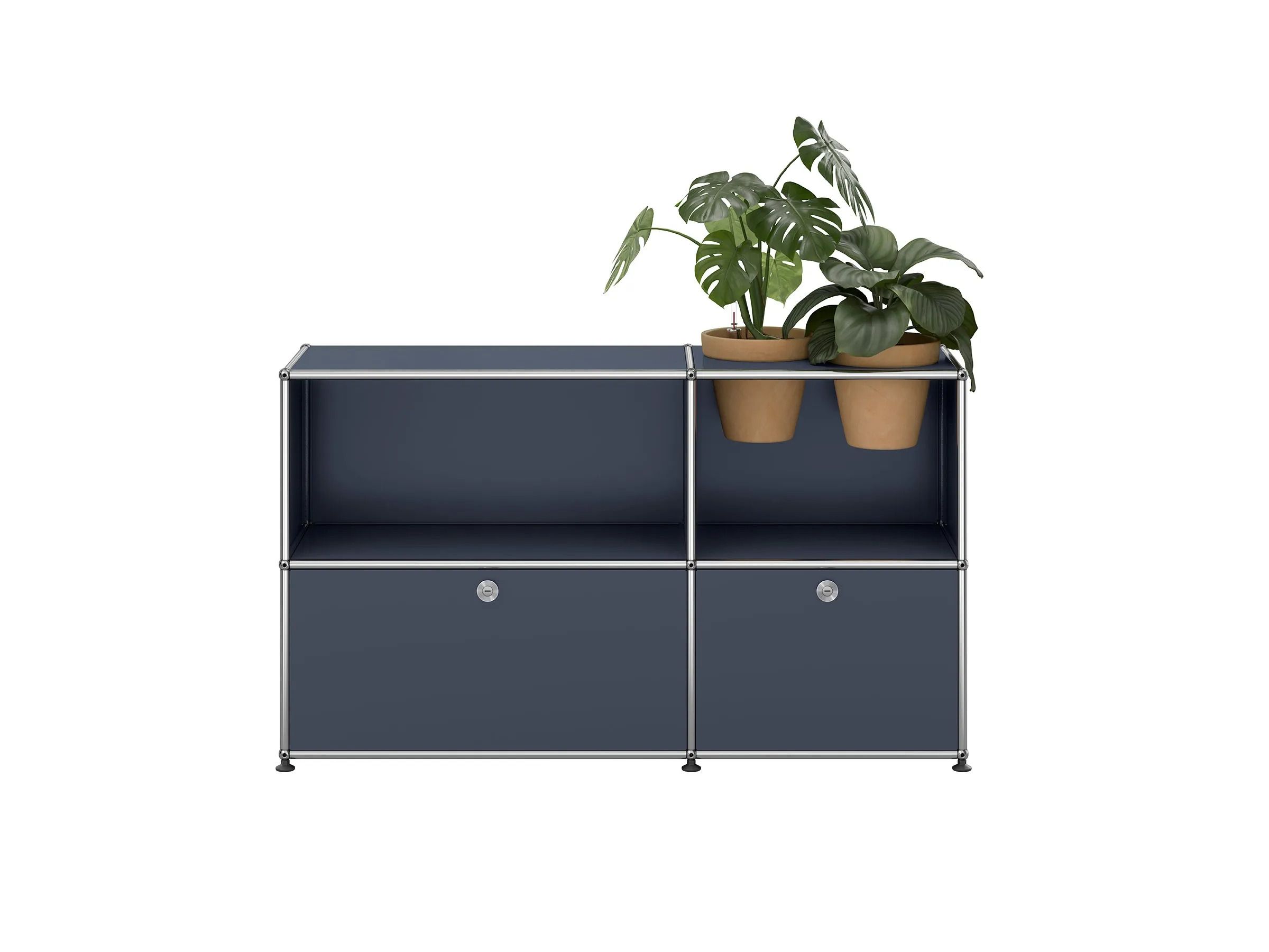 Секционный шкаф из стали с откидной створкой USM USM SELECTION ARCH-00053874 - Вид №4