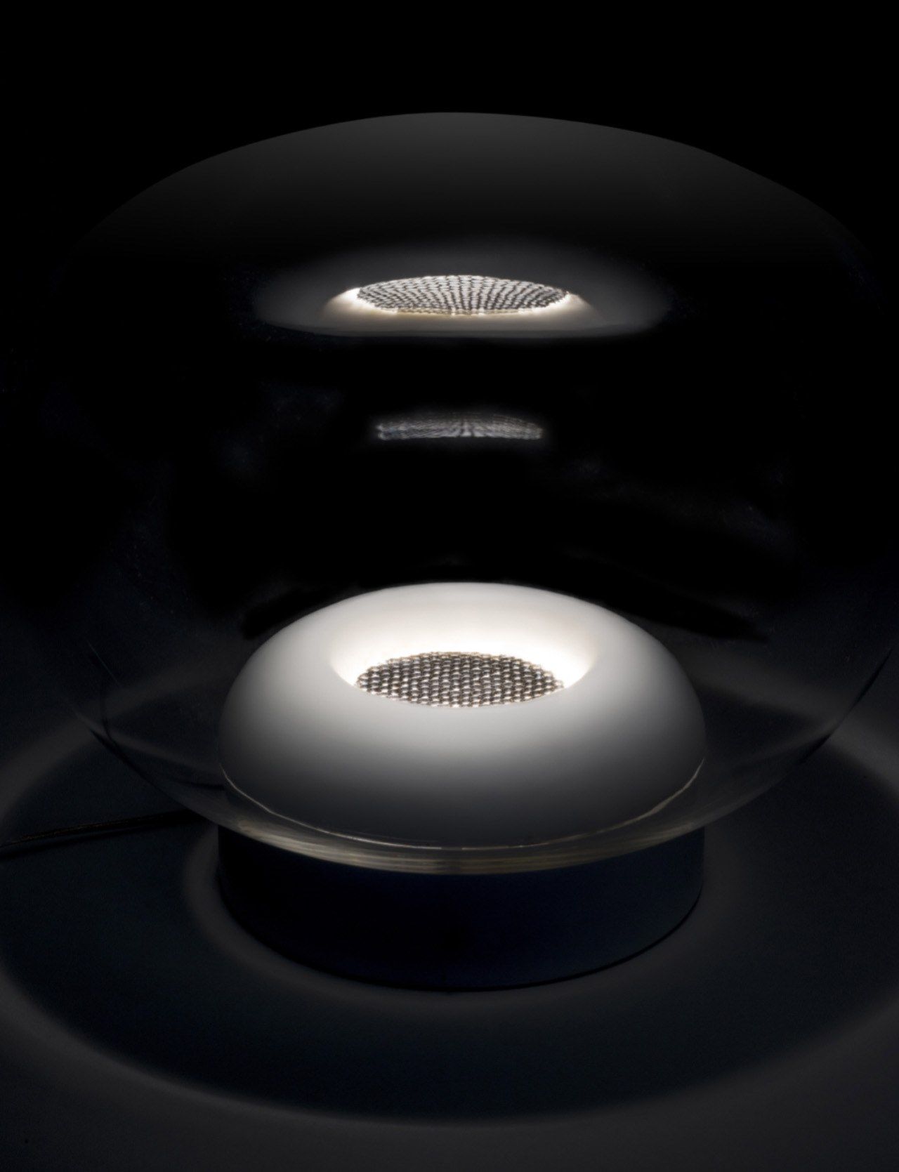 Светодиодная настольная лампа из дутого стекла Stilnovo la Mariée ARCH-00130100 - Вид №1