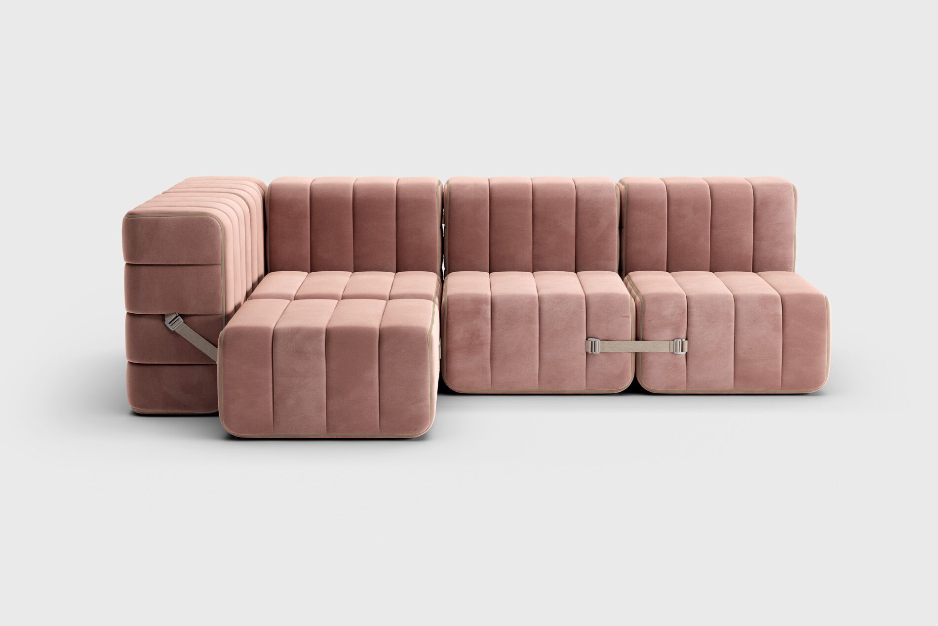 Модульный угловой диван из ткани AMBIVALENZ Curt ARCH-00061719 - Вид №35