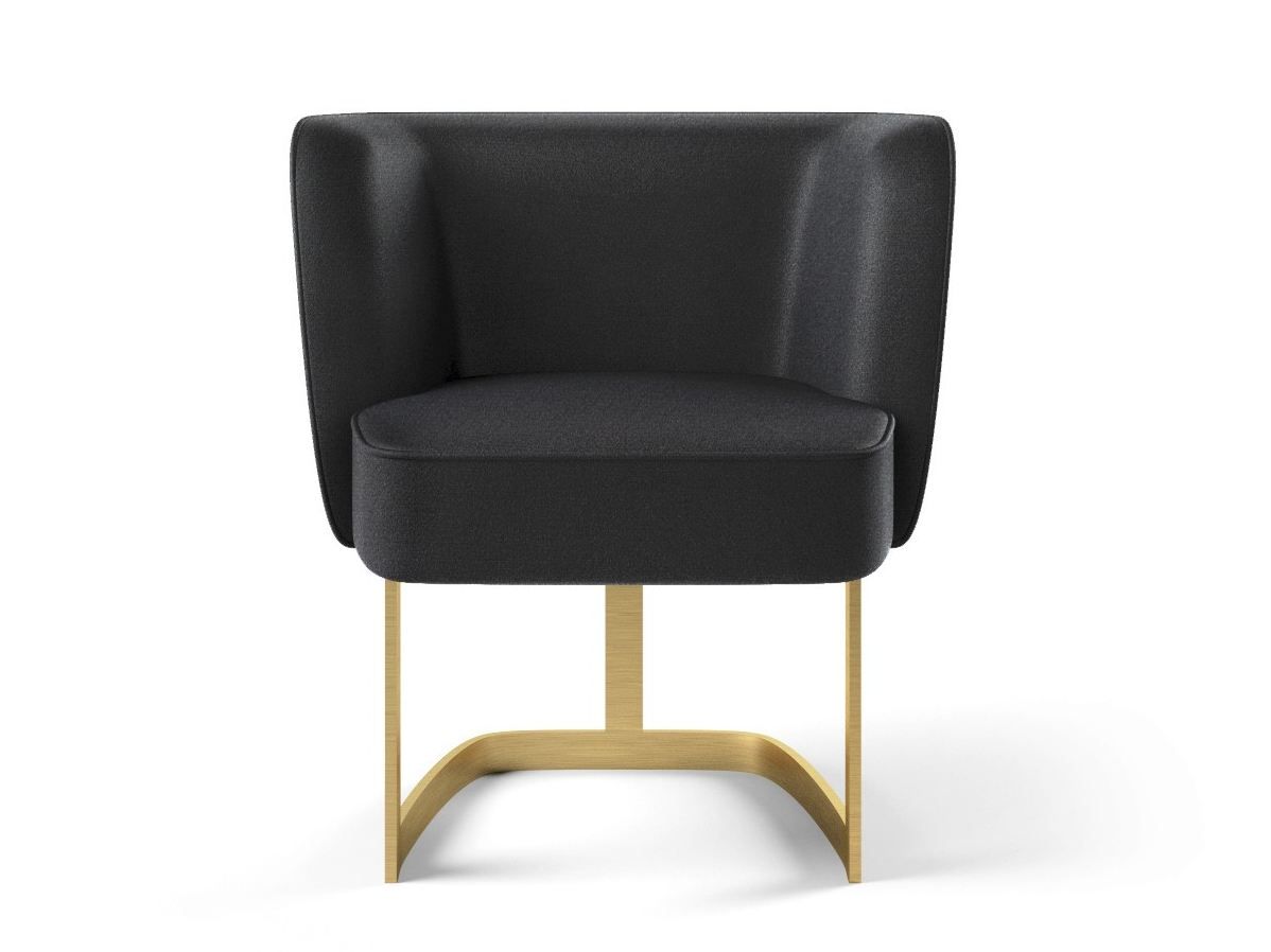 Мягкий тканевый стул с подлокотниками MARIONI Joan ARCH-00058982