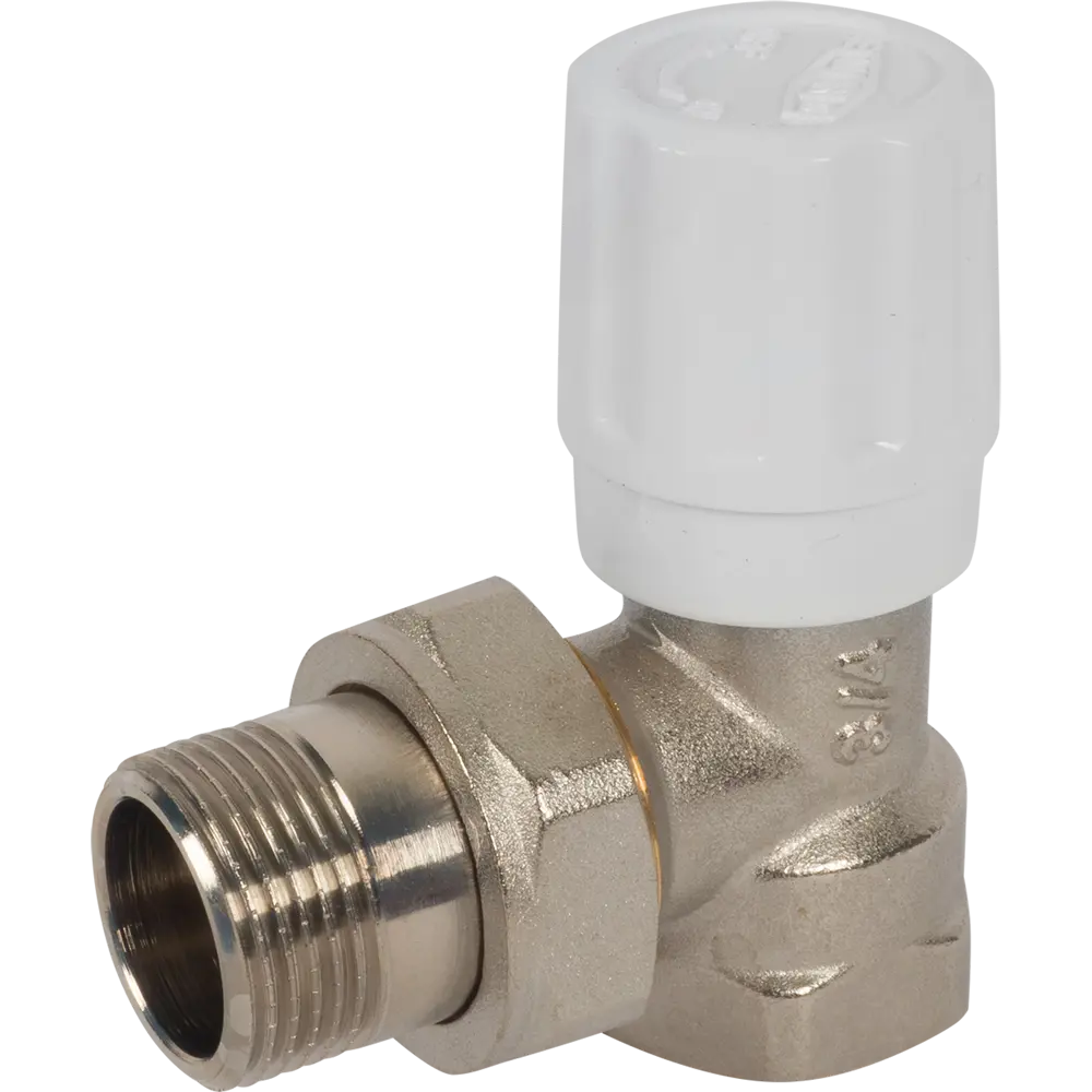 Вентиль регулирующий для радиатора угловой Euros 3/4" латунь STLM-2039917