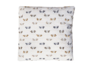 Квадратная подушка из ткани