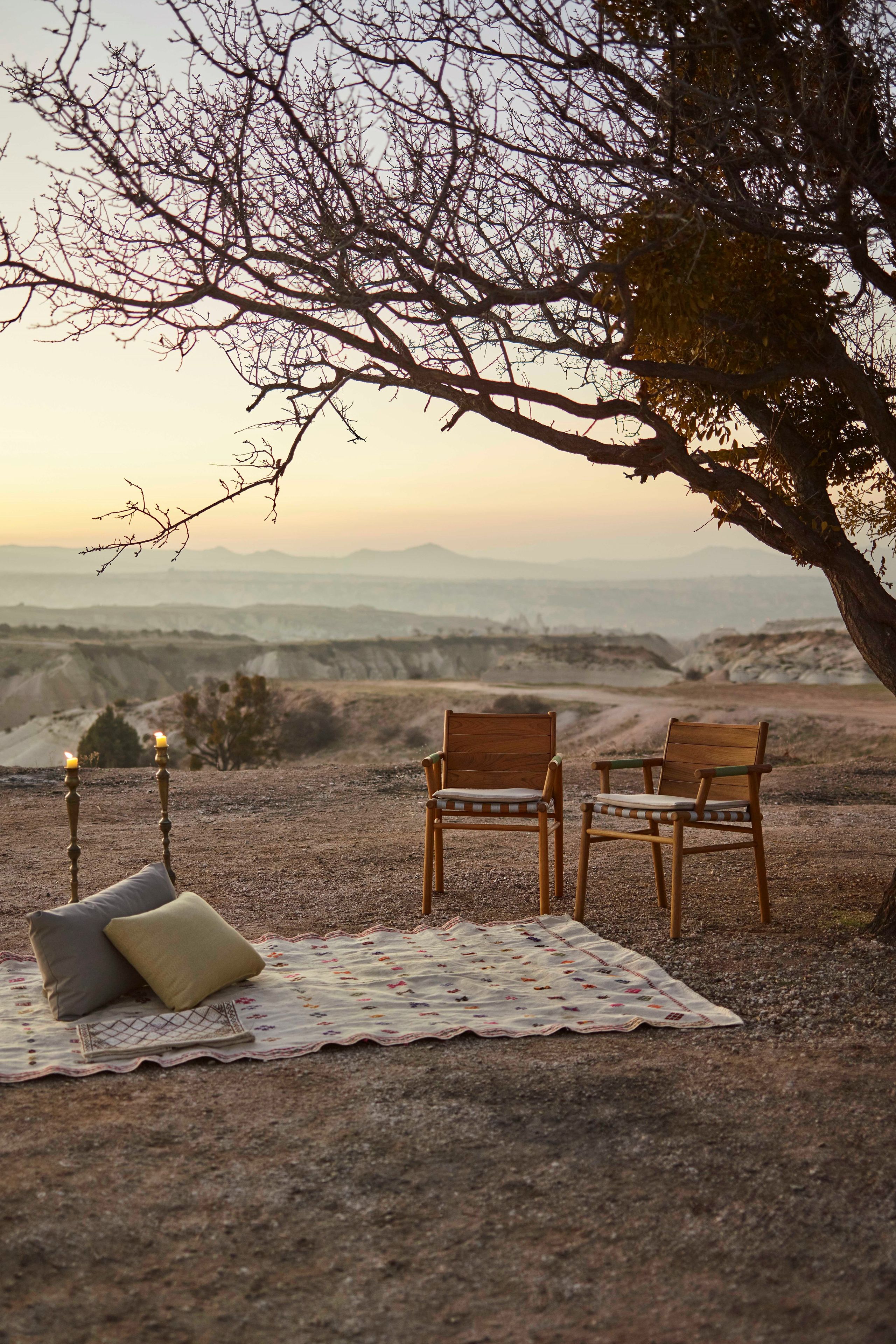 Стул для сада из тикового дерева с подлокотниками YAAZ Uz ARCH-00131019 - Вид №11