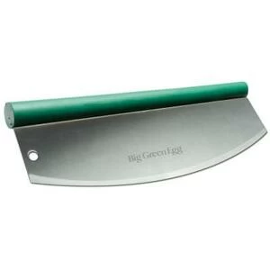 Нож для пиццы Big Green Egg, полумесяц, зеленая ручка