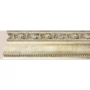 90971818 Плинтус Cosca decor 2200x20x60мм античная платина STLM-1440732