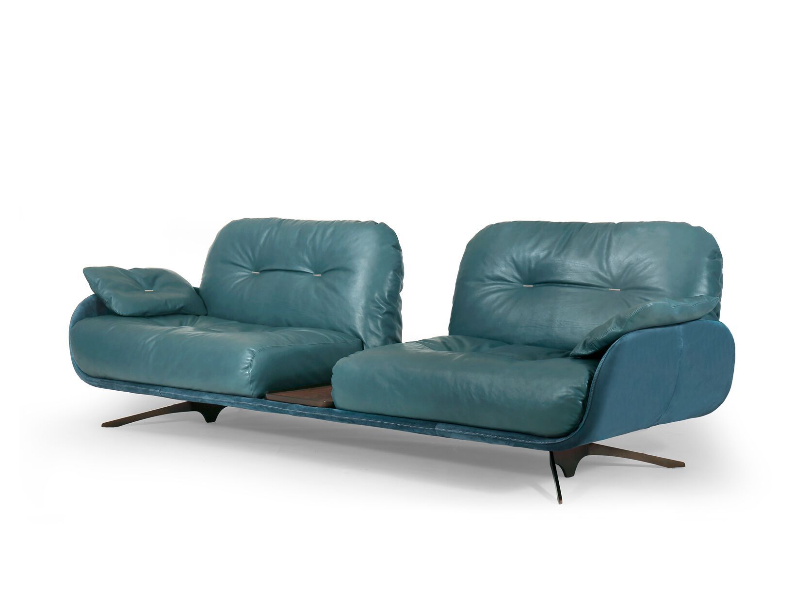 2-местный кожаный диван Borzalino Ayton ARCH-00025459 - Вид №1