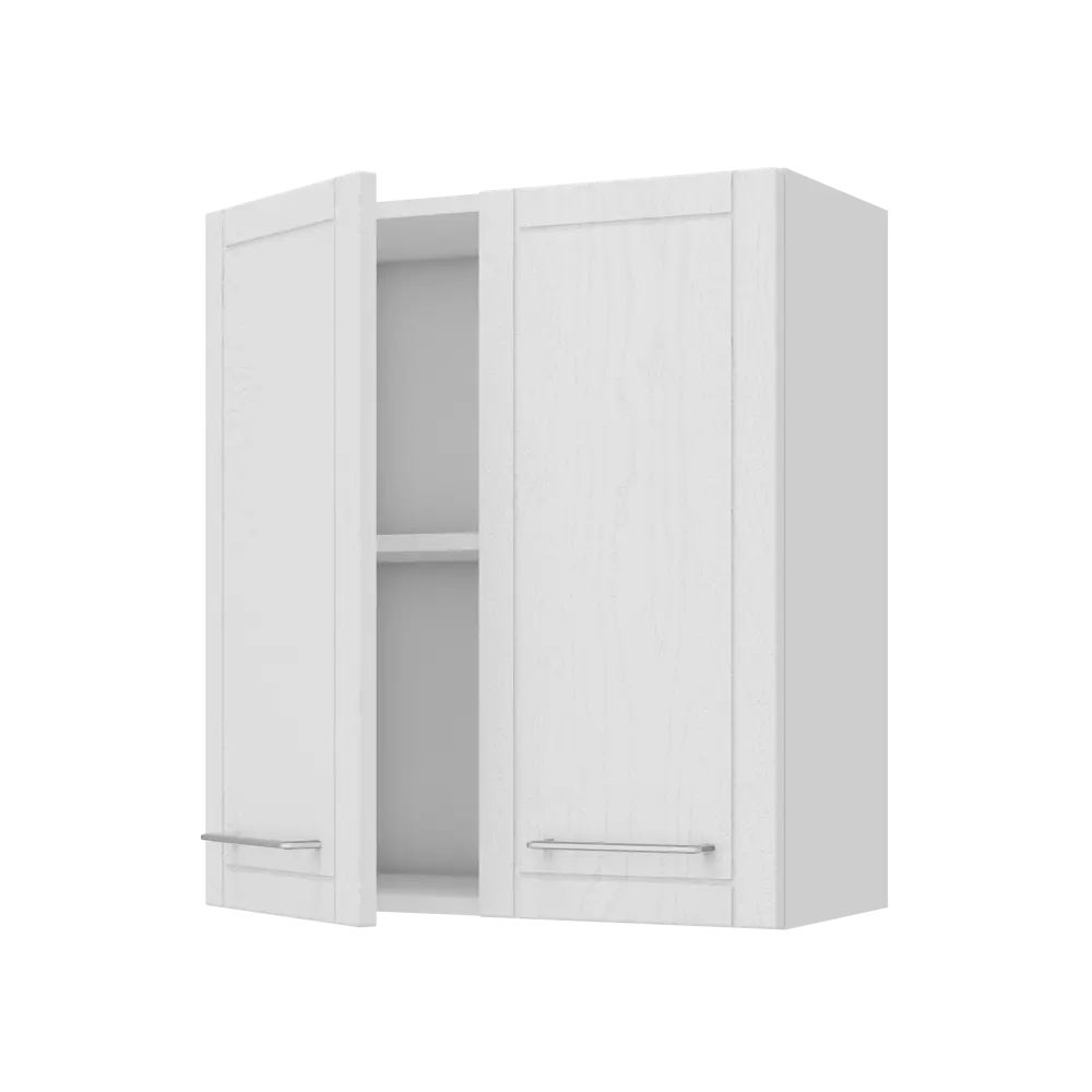 Навесной шкаф Агидель 60x67.6x29 см KONSENSA ЛДСП цвет белый STLM-2161357 - Вид №2