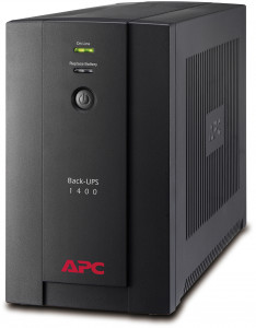 BX1400U-GR back-ups 1400va, 230v, avr, schuko sockets APC
