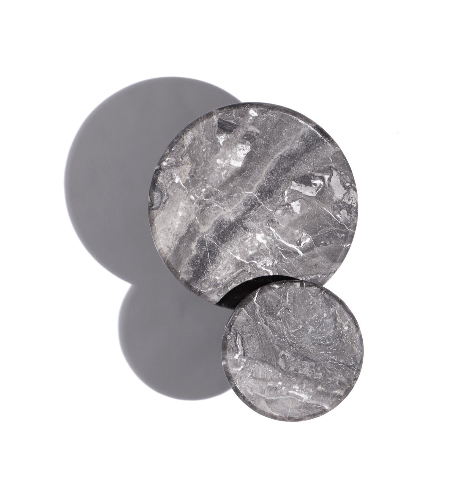 Мраморный круглый садовый столик Exteta 10th ARCH-00003922 - Вид №1