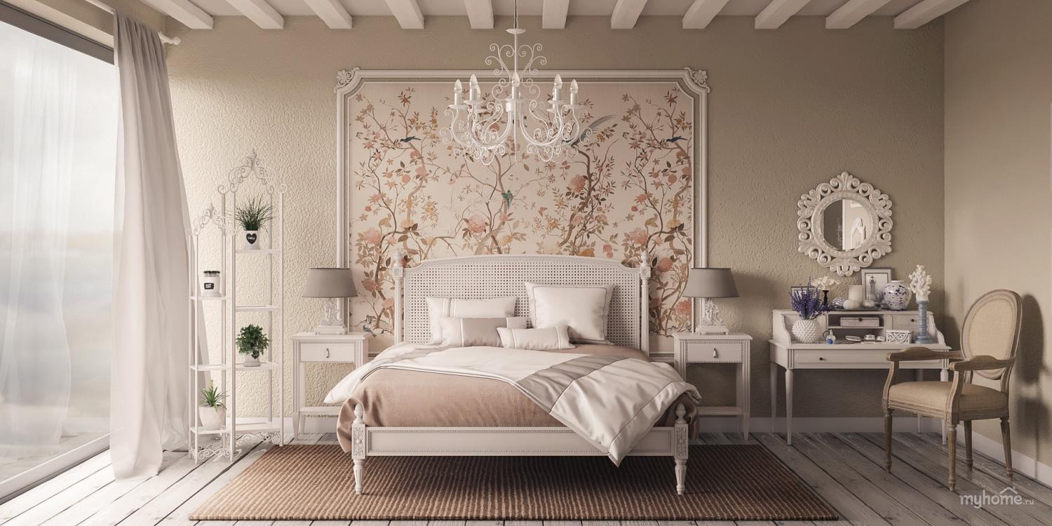 Дизайн спальни в стиле прованс своими руками: создание чуда