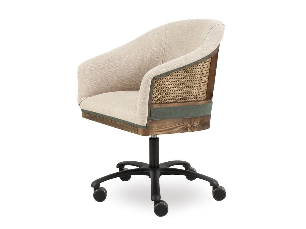 Кожаный мягкий стул с подлокотниками CREARTE COLLECTIONS Dor Essence ARCH-00086471 - Вид №1