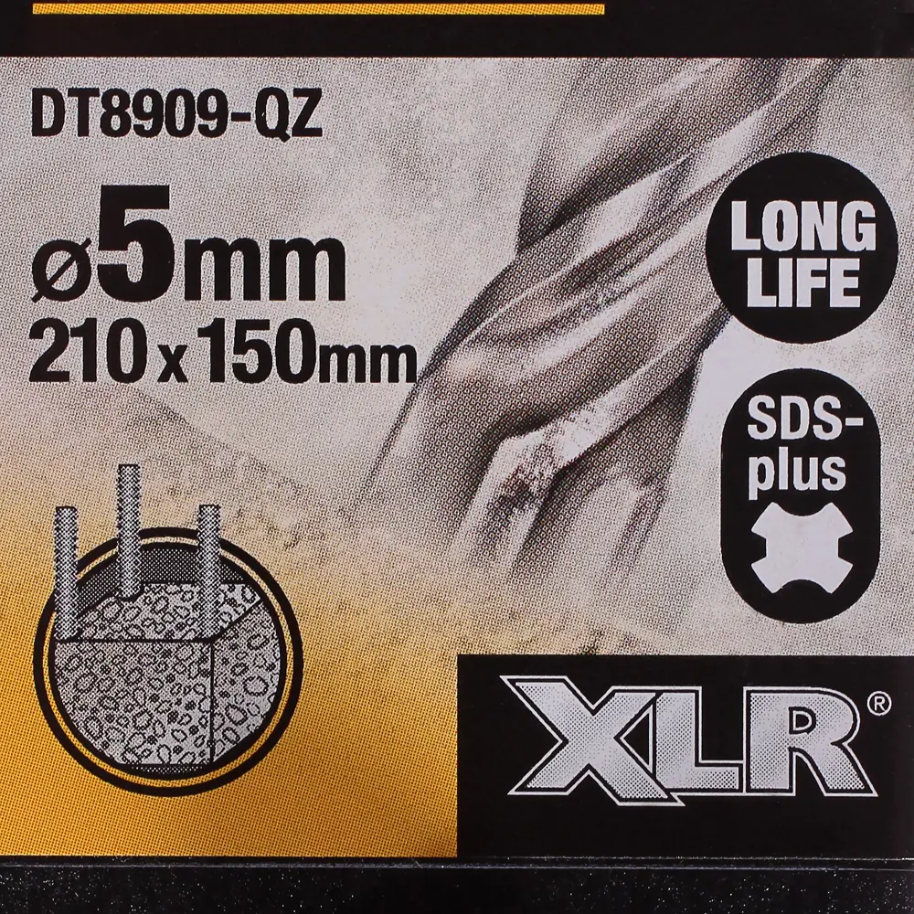 Бур по бетону SDS-plus 5х150х210 мм DeWalt DT9480 STLM-2049915 - Вид №3