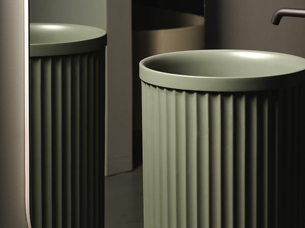 Круглая отдельно стоящая раковина из твердой поверхности Inbani Heritage ARCH-00025064 - Вид №1